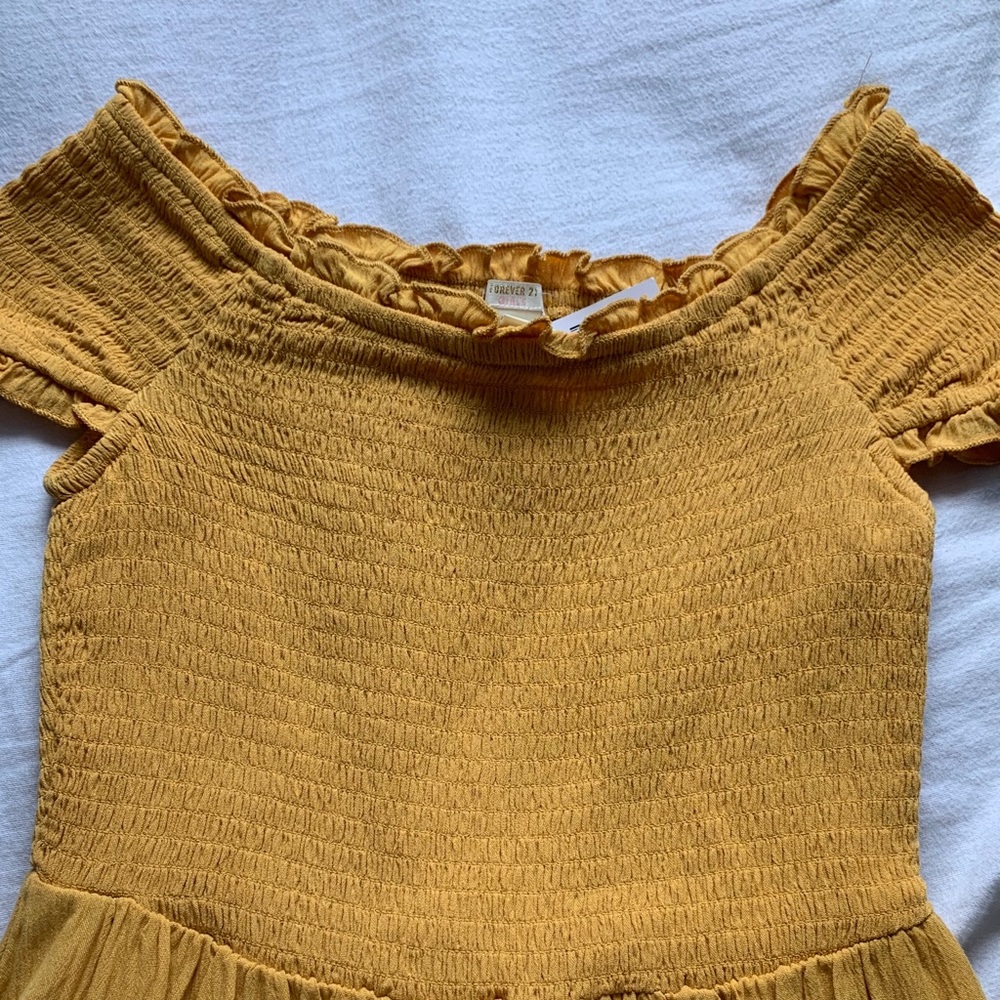Off the shoulder dress
